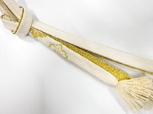 正絹　撚り房　手組帯締め